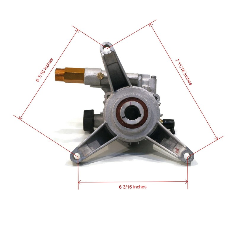 Himore | Universal 2800PSI Power Pressure Washer Water Pump, 2.3GPM,