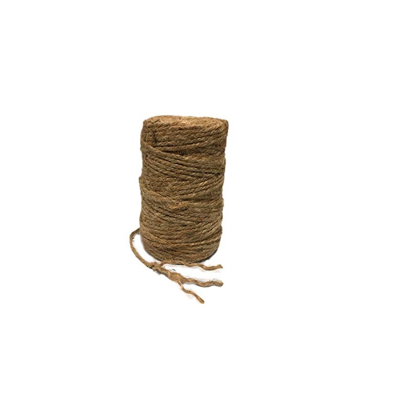 Jute Twine 3 Strands, About 3 mm 150 feet Long.