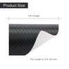 SINGARO Black Matte Carbon Fiber Vinyl Wrap DIY Decal Accessory