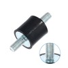 A ABSOPRO Pack of 4 M5 anti-vibration rubber insulator brackets,