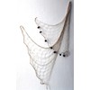 Deko Fischernetz Beige ca. 120 x 250cm mit Schwimmern