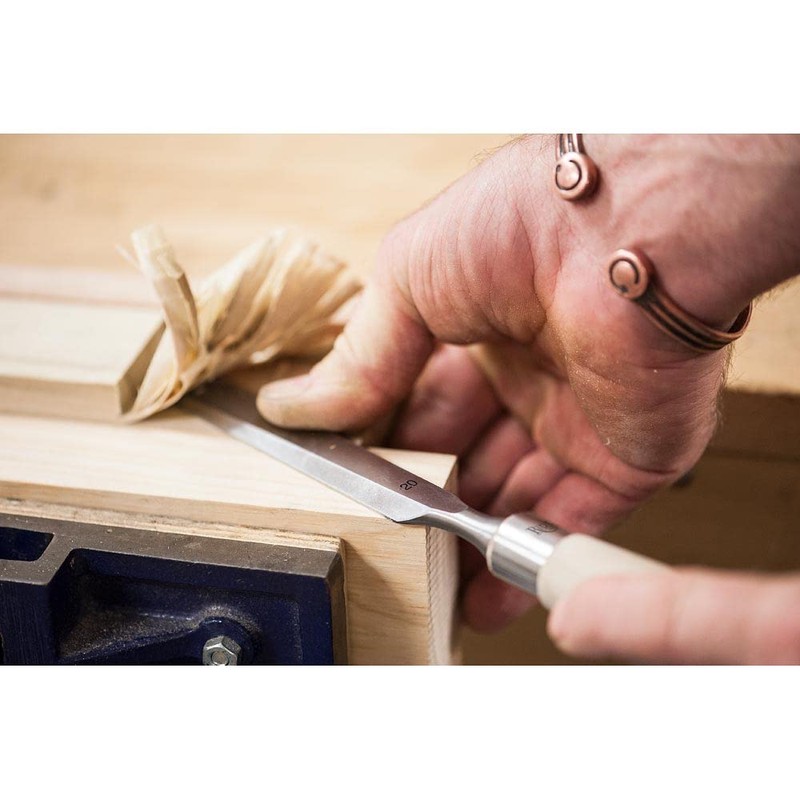 Axminster Rider Bevel Edge Chisel Hornbeam Handle - 6mm