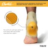 Tuli’s Cheetah Heel Cup with Compression Sleeve, Barefoot Protection for