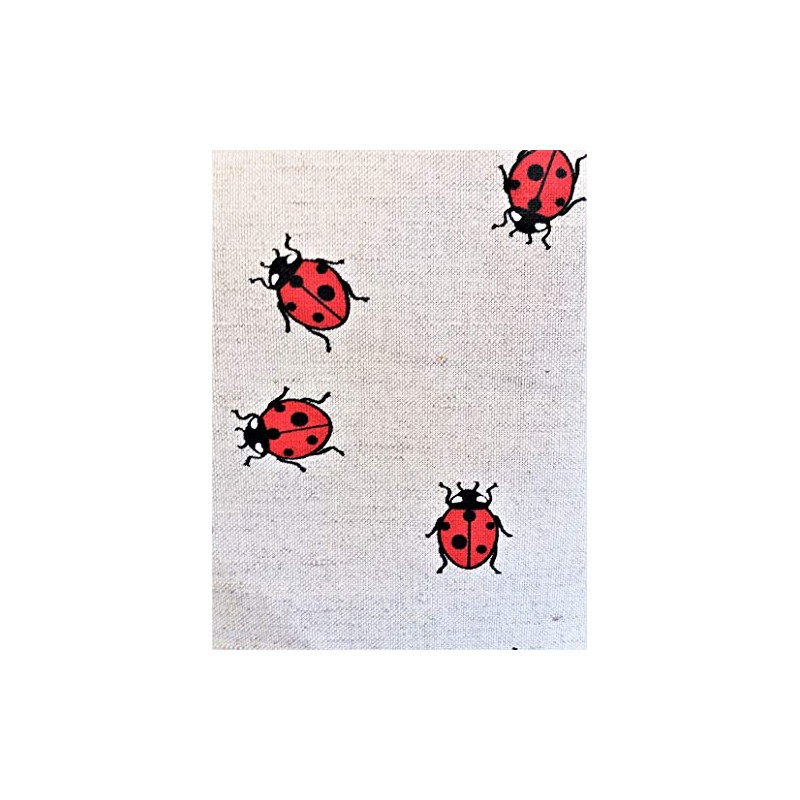 Linen Cotton Peg Bag Peg Storage Clothespin Bag Lady Birds