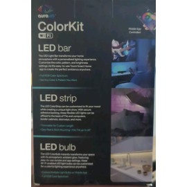 AuraLED Color Kit Wifi LED Light Bar, Bulb & Strip NIB