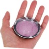 5pcs Pink Plastic Glitter Clear False Eyelash Storage Cases for