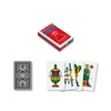 Dal 10071 - Neapolitanische Italien Regionale Spielkarten, Federmäppchen rot, ab