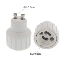 TWDRTDD Gu10 to Gu10 Socket Extender - 3 Pcs Light Bulb Lamp Adaptor Converter Holder
