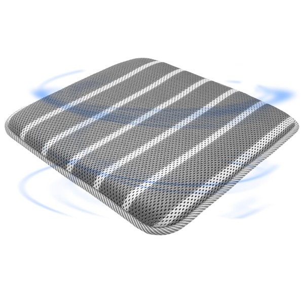 AEROiVi Office Chair Cushion, Non-Slip Car Seat Cushion with 3D