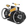Bicycle Flip Clock Creative Automatic Flip Down Clock Desktop Stress