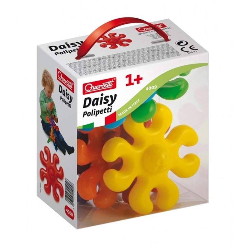Quercetti Octopus Shaped Daisy Polipetti