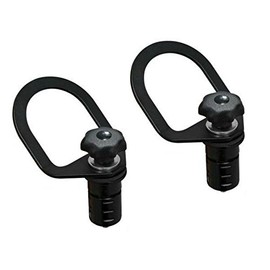 SuperATV Latch and Go/Lock and Ride Tie Downs for Polaris RZR 800/900 / 570/1000 / Turbo/PRO XP (See Fitment) - Large Fixed (Pair)
