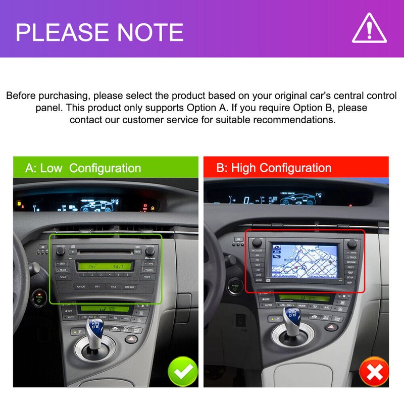 LeeKooLuu Apple Carplay For Toyota Prius 2010-2015 Car Stereo Radio