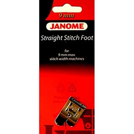 Janome Straight Stitch Foot #202083009 9mm Max Stitch Width Machines