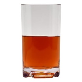 G.E.T Shatterproof Beverage Glass/Highball, 14 Ounce, BPA Free (Set of 4)