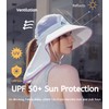 Womens Sun Hat UV Protection Fishing Hat Foldable Waterproof Fishing