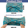 Yeshan - Diademas anchas para mujer, estilo bohemio, anudado, turbantes,