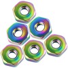 6 Pack 0000 955 0804 Sprocket Cover Bar Nuts, with