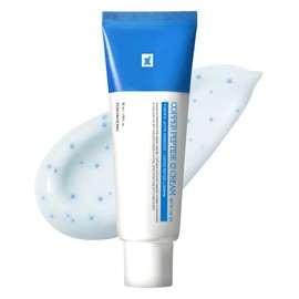 TOSOWOONG Copper Peptide 12 Cream, 99% Purity of Copper Tripeptide-1, GHK-Cu, 12 Multi-Peptide Powerful Anti Aging Formula for Fine Lines, Firming, Skin Elasticity, Korean Skincare, 50ml / 1.69 fl.oz.