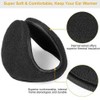 Gelante Unisex Classic Fleece Earmuffs for Cold Weather. Ear Warmer