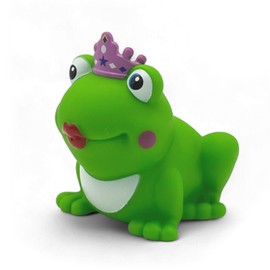SUPERLOTTI Squeaky Duck Frog Princess, an original bath duck, quality brand for children