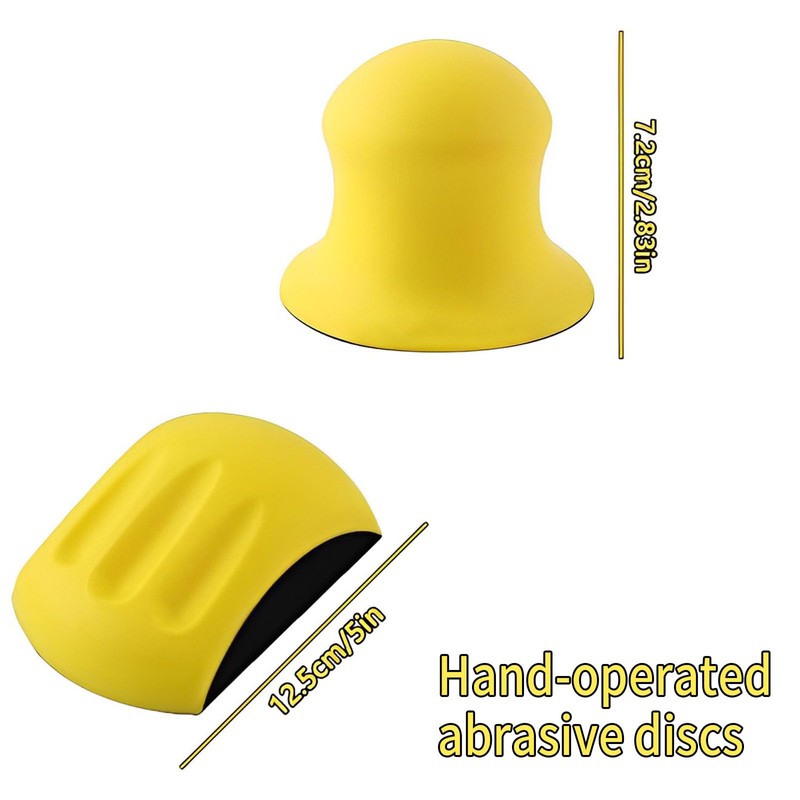 Zliger Hand Sanding Block, Pack of 2 Sanding Block with