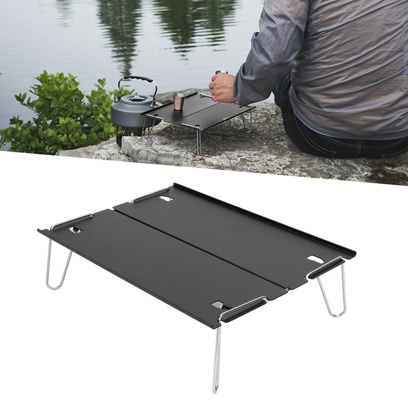 Folding Camping Table Outdoor Portable Aluminum Alloy Ultra Light Mini