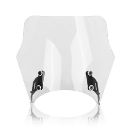 CHIFUN Windshield Windscreen Sport 9.5" High Airflow Wind Deflector Replacement for Eliminator 400 450 2023 2024/ Eliminator 500 2024(Clear)