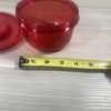 Tupperware Rock N Serve Small Round 1.5 Cups Microwaveable Red