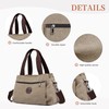 DIRRONA Fashion Women Handbag Ladies Canvas Shoulder Bag Large Messenger