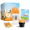 EDUMAN Crystal Growing Kit for Kids, Cactus-Orange DIY Crystal Science