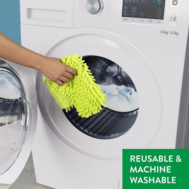 Pine-Sol Microfiber Chenille Mop Refill Compatible with Pine-Sol Dual-Sided Microfiber