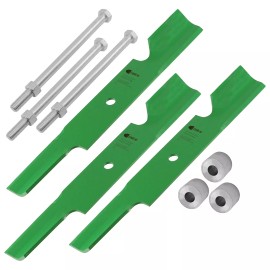 Caltric 52" Deck Blades kit for Scag Cheetah SCZ52V Freedom SFZ52 Turf Tiger SMT52