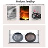 Frying Pan Even Heating Smooth Coating Multifunctional Iron Pot with