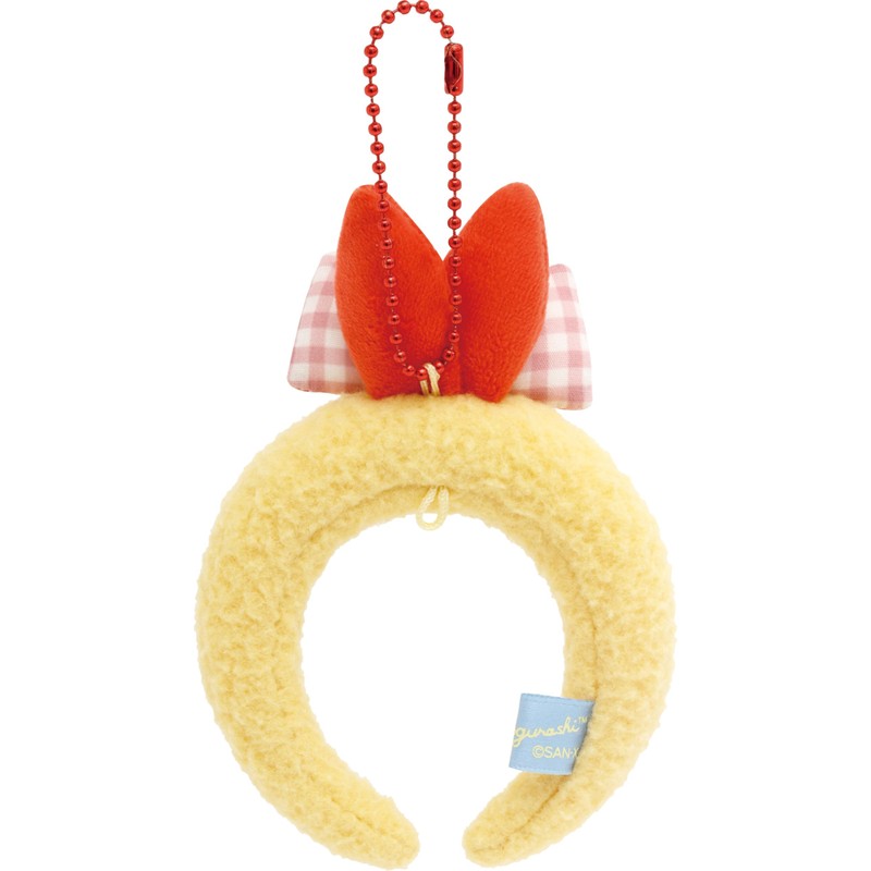 San-X AB32101 Sumikko Gurashi Tail Headband Keychain Shrimp Furano Tail