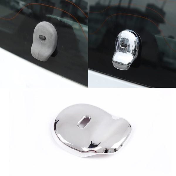 ABS Car Tailgate Switch Frame Cover For Benz Smart 453