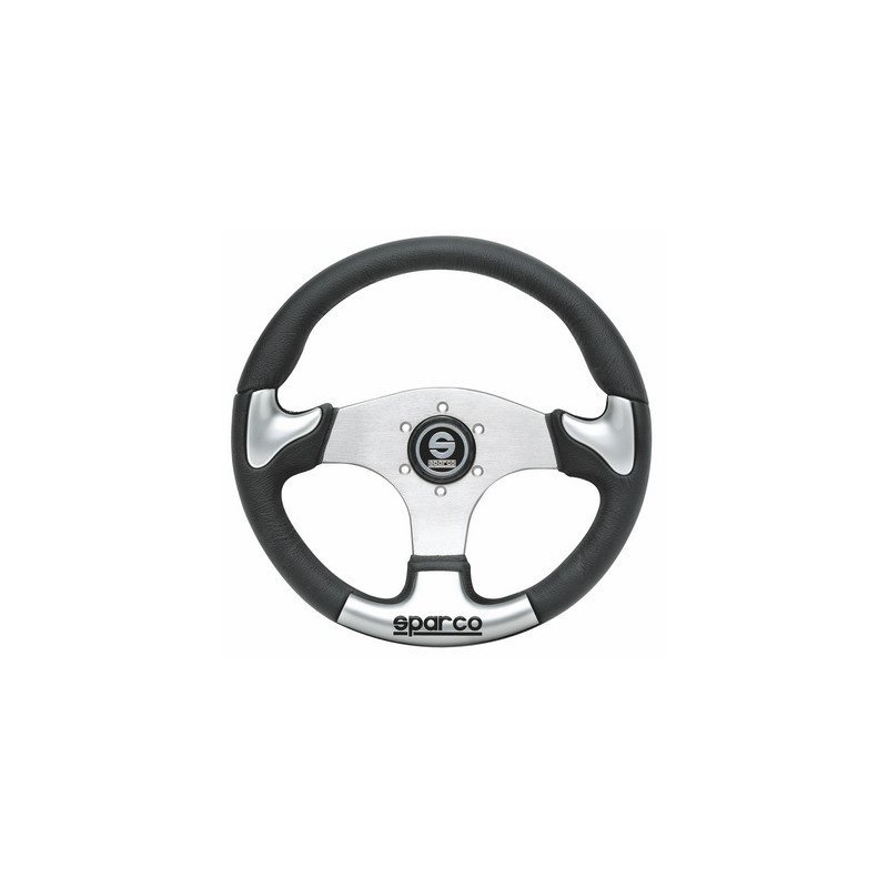 Sparco 015THPUGR345 Steering Wheel (Strwhl P 222 Silver)
