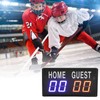Electronic Scoreboard Aluminum Alloy Remote Control 100‑240V Digital Tabletop Scoreboard