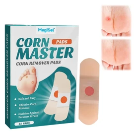 Corn Removal Pads, Hühneraugen Pflaster, Entferner Hühneraugen für Füße, Beruhigung und Fußpflege Hartnäckige Hühneraugen Entfernen Fußsohle, Schmerzlinderung Hühneraugen, Schutz gegen Reibung, 24pc