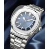 Reloj de Lujo para Hombre, Correa de Acero inoxidable, Formal,