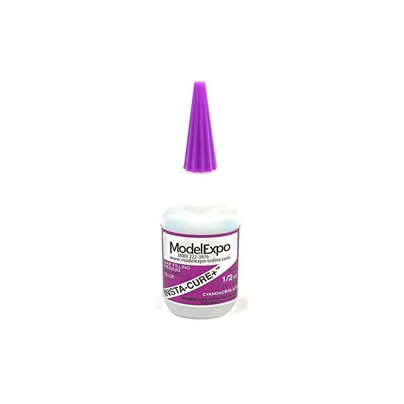 Model Expo Insta Cure+™ Super Glue CA 1/2 oz. (Gap