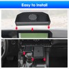 FIILINES Dashboard Storage Tray for Toyota Land Cruiser Prado 250