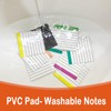 Sticky Notes 4x4 with Ruled Lined,Dry Erase Magnetic Sheets,Small Magnetic