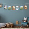 sourcing map Steel Wall Hanging Photo Display Cable Wire Rod