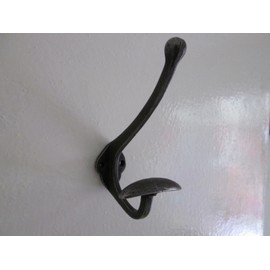IRONMONGERY WORLD® Old English Victorian Vintage Country Style CAST Iron HAT & and Coat Hook