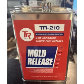 TR ( 1 ) GALLON TR-210 SELF STRIPING LIQUID MOLD RELEASE BRAND NEW  RETAILS $109.00