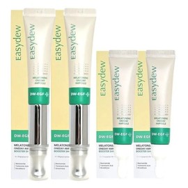 Easydew Ampoule Booster Shot Ampoule Melatoning Original 15ml x 2 + Refill 15ml x 2 / 이지듀 앰플 부스터샷 앰플 멜라토닝 본품15ml 2개+리필15ml 2개