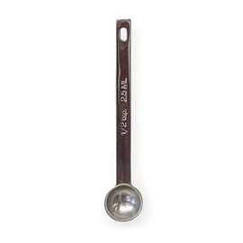 RSVP Endurance Stainless Steel Open Stock Measuring Spoon, 1/2 Teaspoon