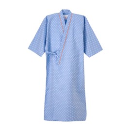 Nagaileben RG-1450 Yukata Patient Clothing, L, Blue