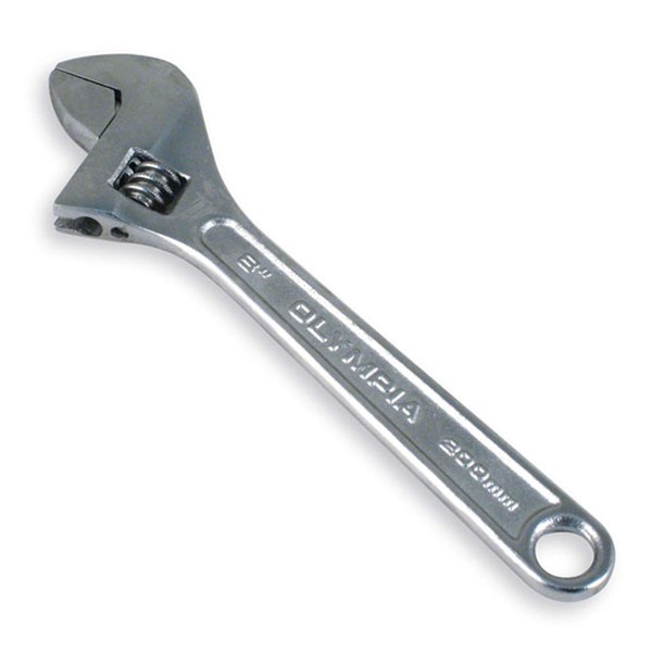 Olympia Tools Adjustable Wrench, 8 Inches, 01-008